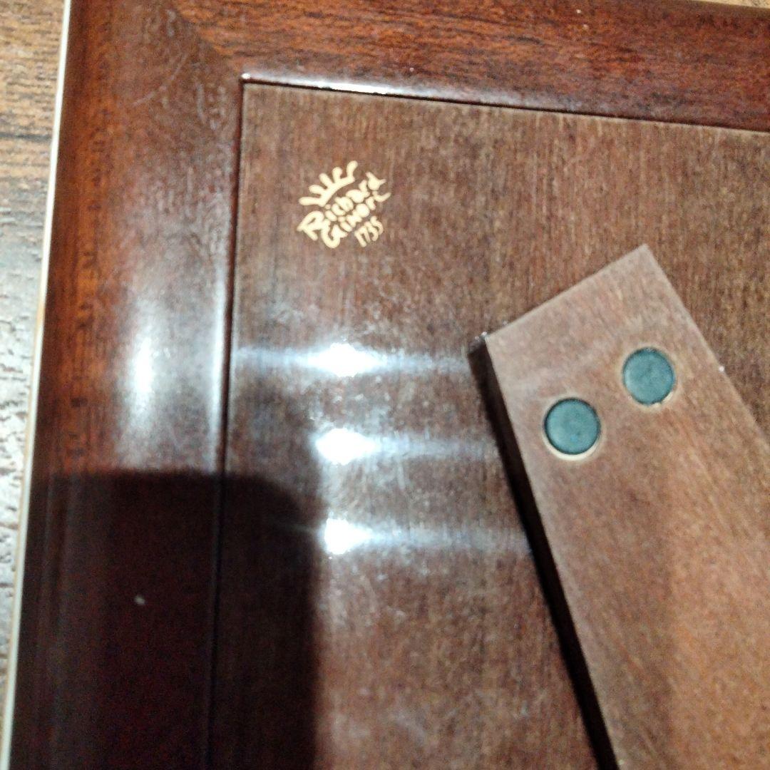 リチャードジノリ花柄陶器製写真額縁2枚セット