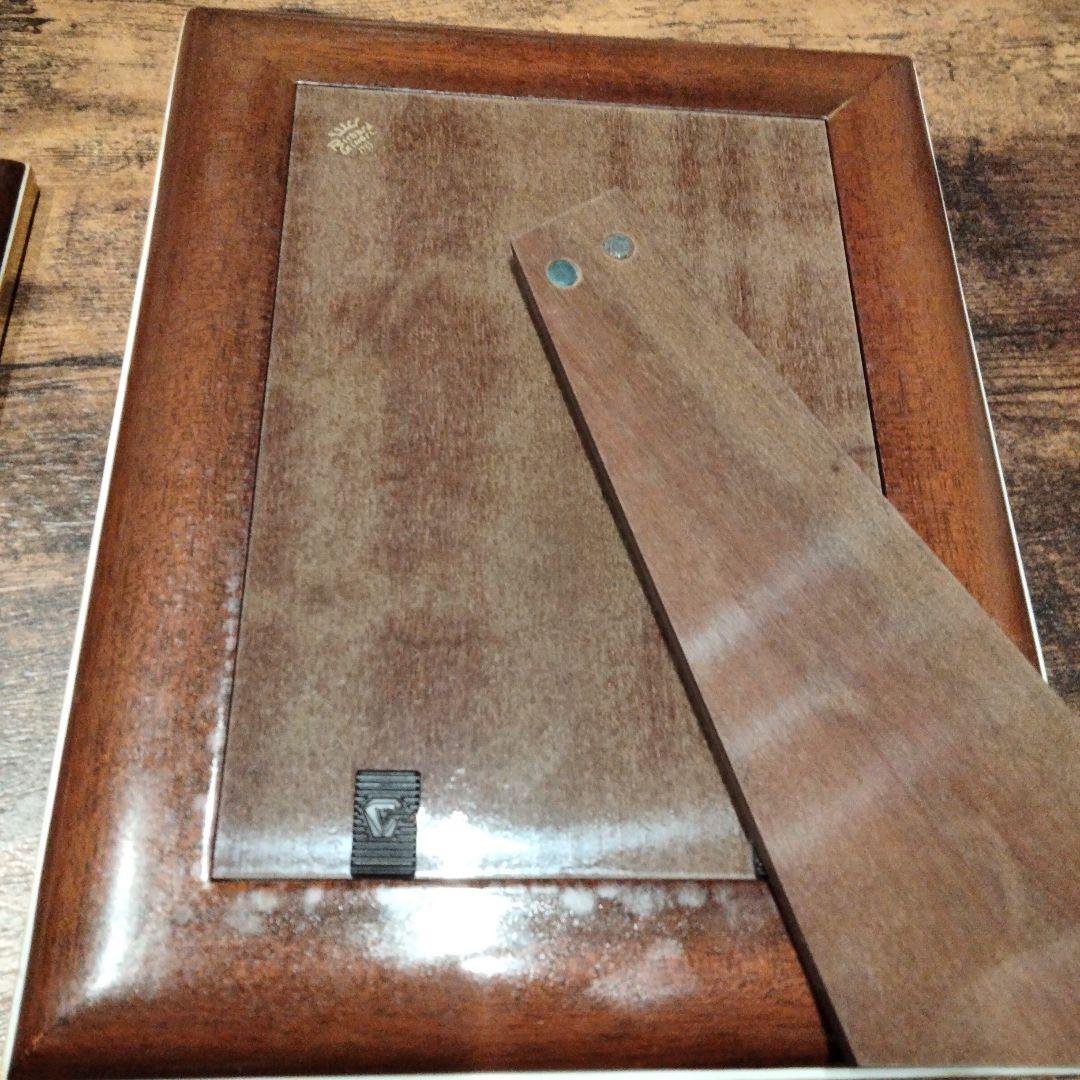 リチャードジノリ花柄陶器製写真額縁2枚セット