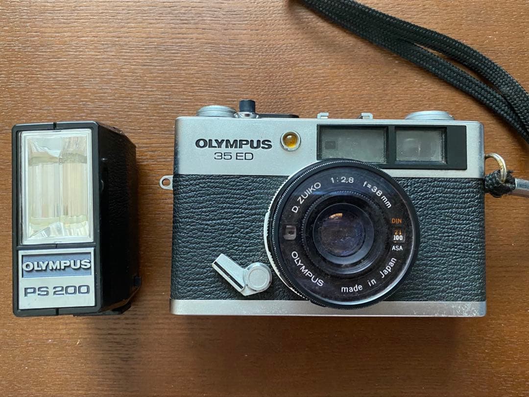 【ジャンク品】OLYMPUS 35ED 43.5mm フィルムカメラ レンズ付き