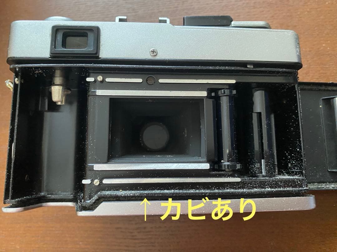 【ジャンク品】OLYMPUS 35ED 43.5mm フィルムカメラ レンズ付き