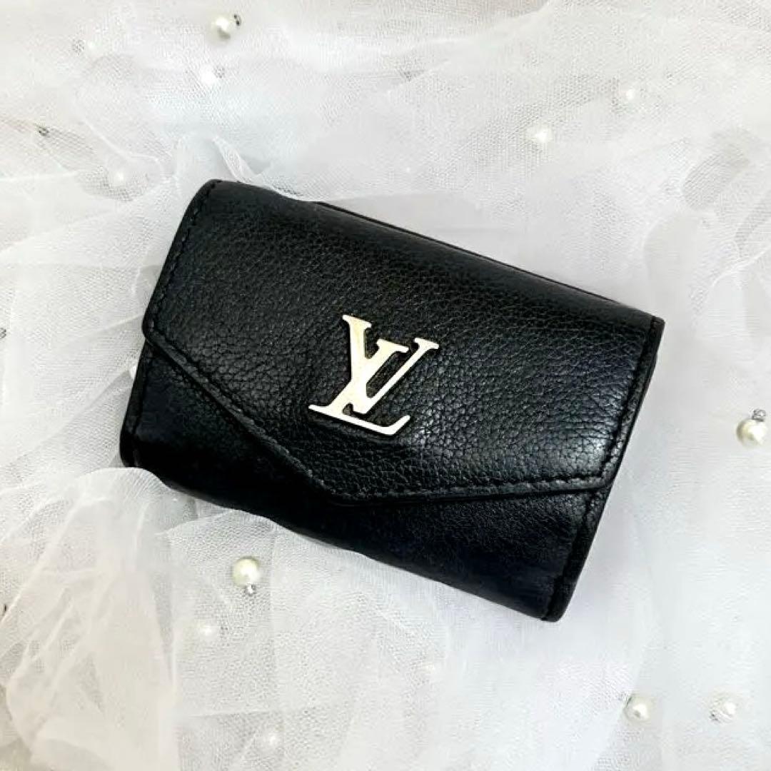 ルイ ヴィトン ポルトフォイユ ロックミニ カーフレザー レディース 財布