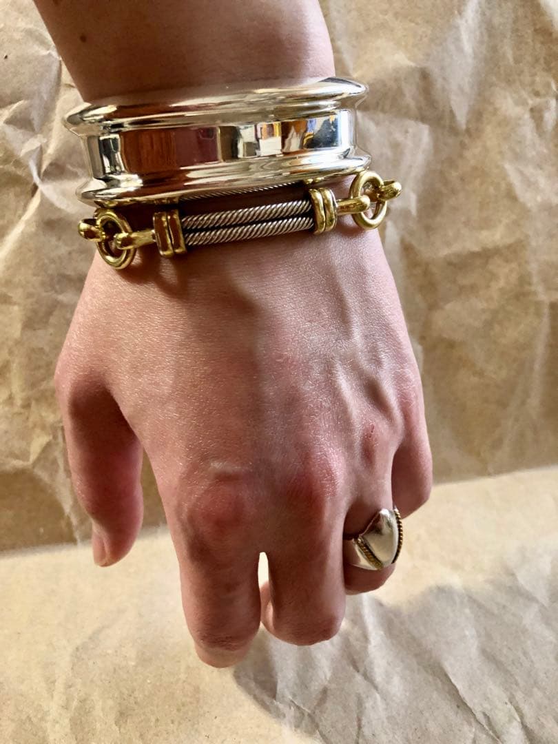 メキシコ製 vintage 925 ブラス ブレスレット