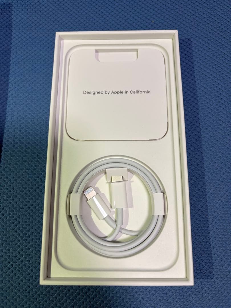 Apple iPhone 12 ブルー 本体 充電ケーブル付