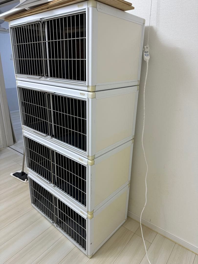 HOEI 多段スチールケージ ペットマンション