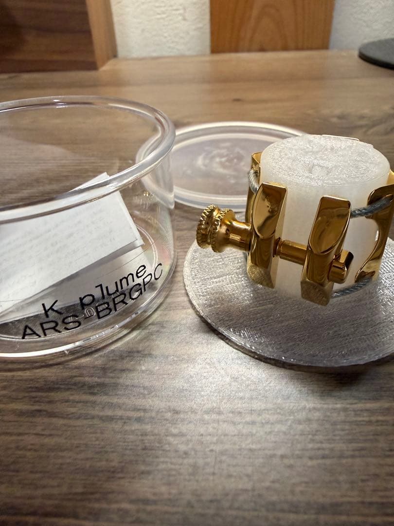 【とうふ】K plume A.Sax リガチャー GP ラバー用