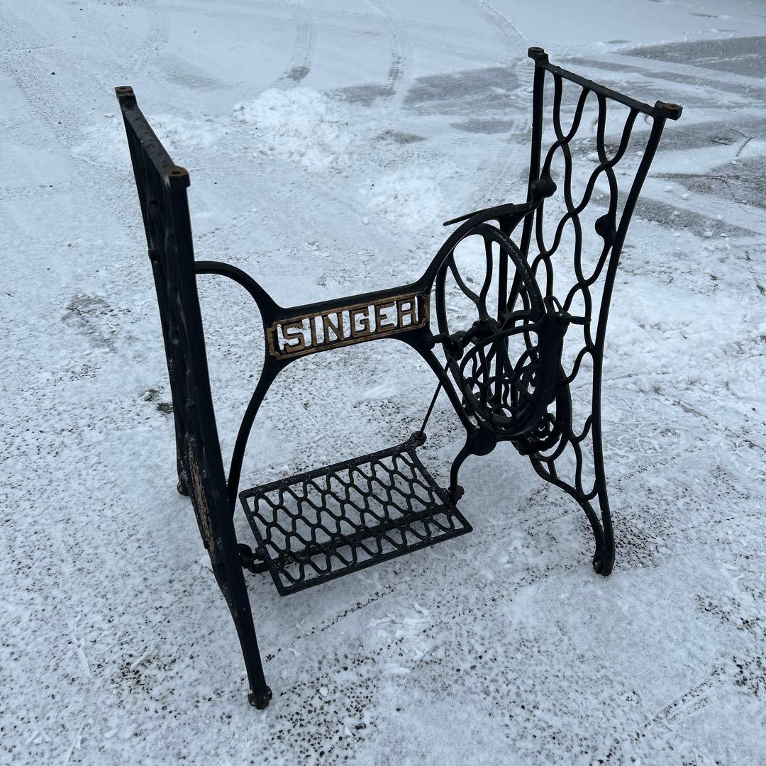 シンガー　網目ミシン脚　ミシン台　テーブル脚　アンティーク　レトロ　b15