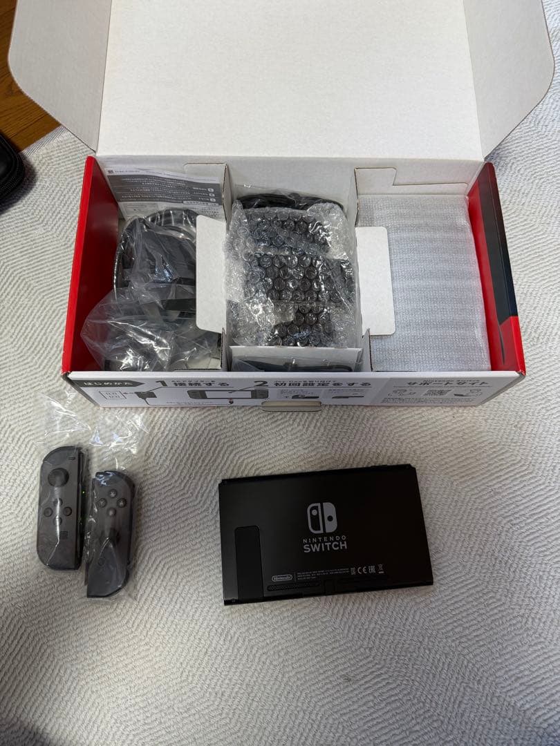 Nintendo Switch 本体 グレー　中古