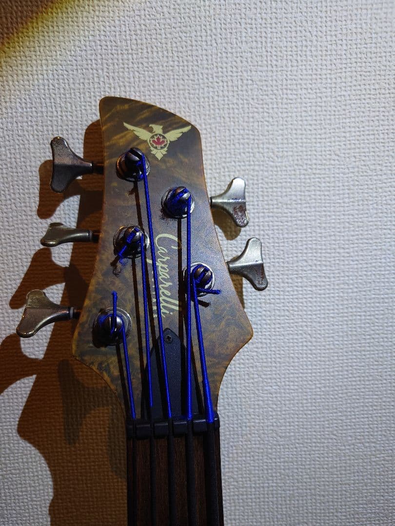 Carparelli Guitars レフティ フレットレスベース 5弦ベース