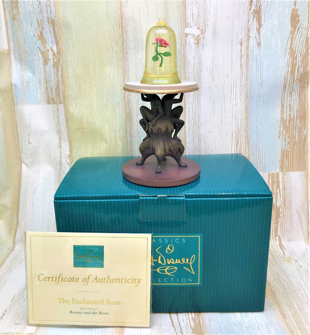 レア★WDCC 美女と野獣 Beauty and the Beast 魔法のバラ