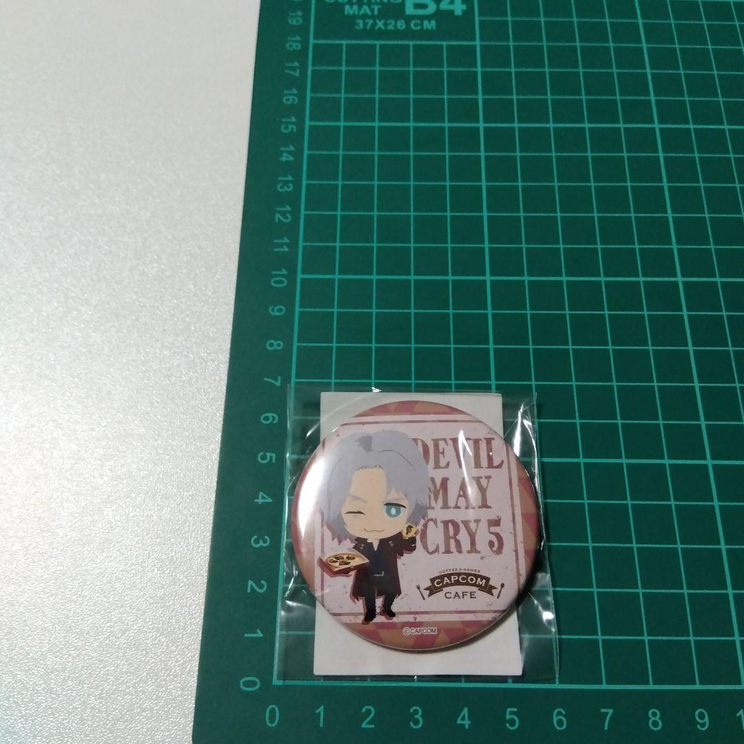 【デビルメイクライ】ダンテ カプコンカフェ CAPCOM CAFE 缶バッジ ①