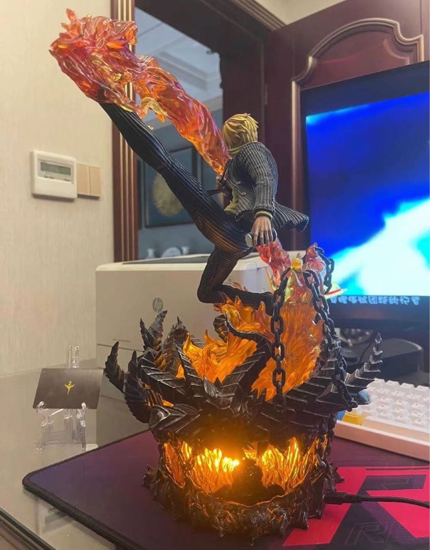 ONE PIECE サンジ ガレージキット ガレキ スタチュー①④