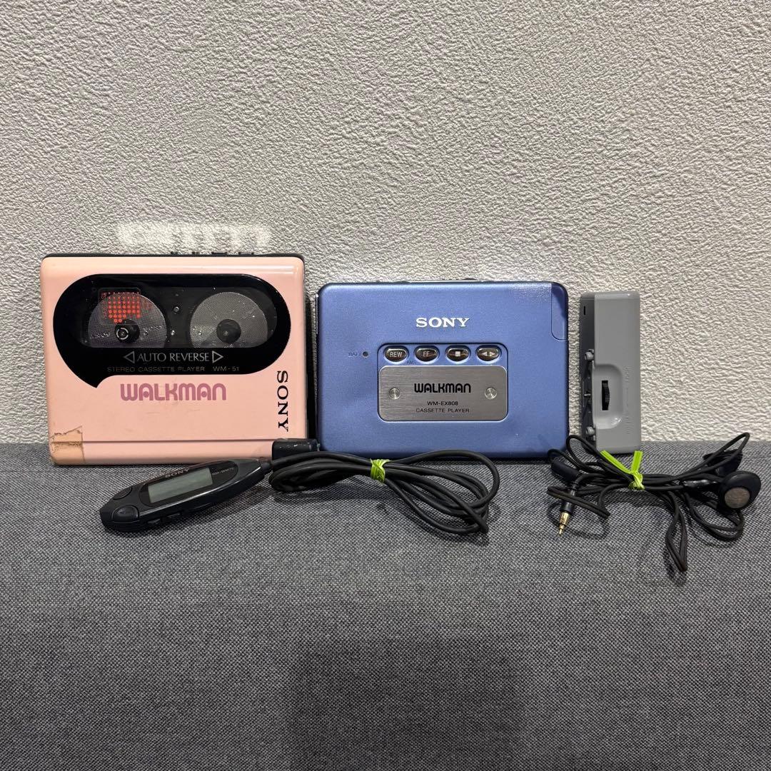 SONY ウォークマン カセットプレーヤー WM-EX808 / WM-51
