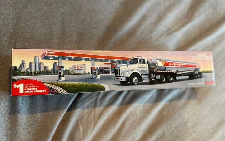 EXXON エクソン 大型タンクロリー　非売品　1997年製　未使用品　箱付き
