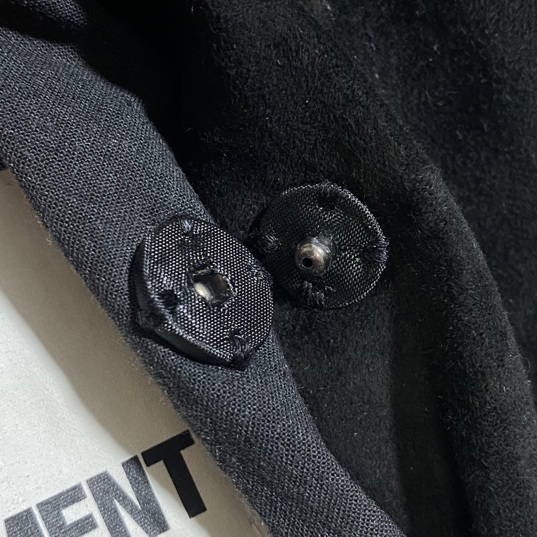 希少⭐︎アタッチメント レザースエード短丈シングルライダースブルゾン ダブルジップ