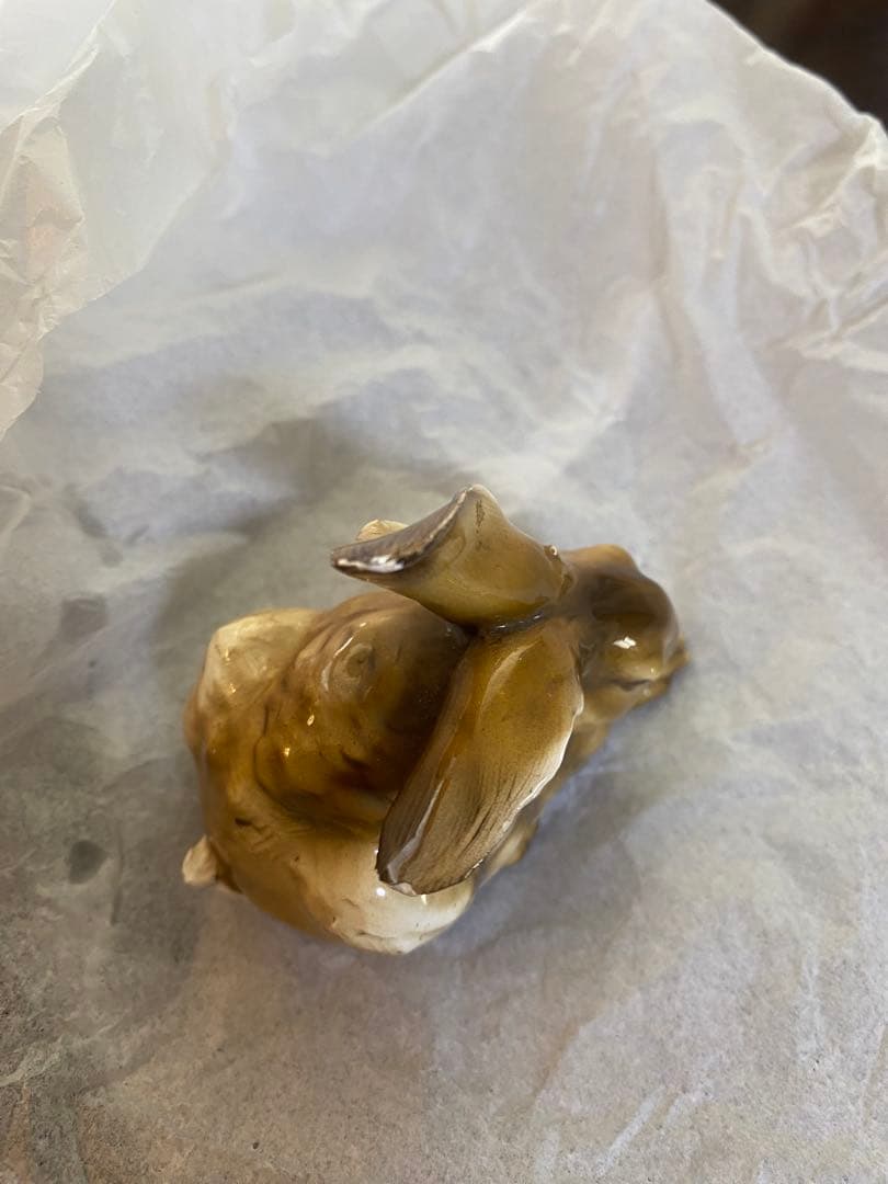 希少70sイタリアBepiTay作マジョリカ陶磁ウサギ・ジョゼッペ・タリアリオル