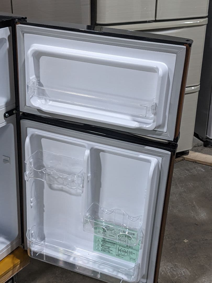 2018年製　A-stage　冷凍冷蔵庫 90L AR-90L02DB 100V