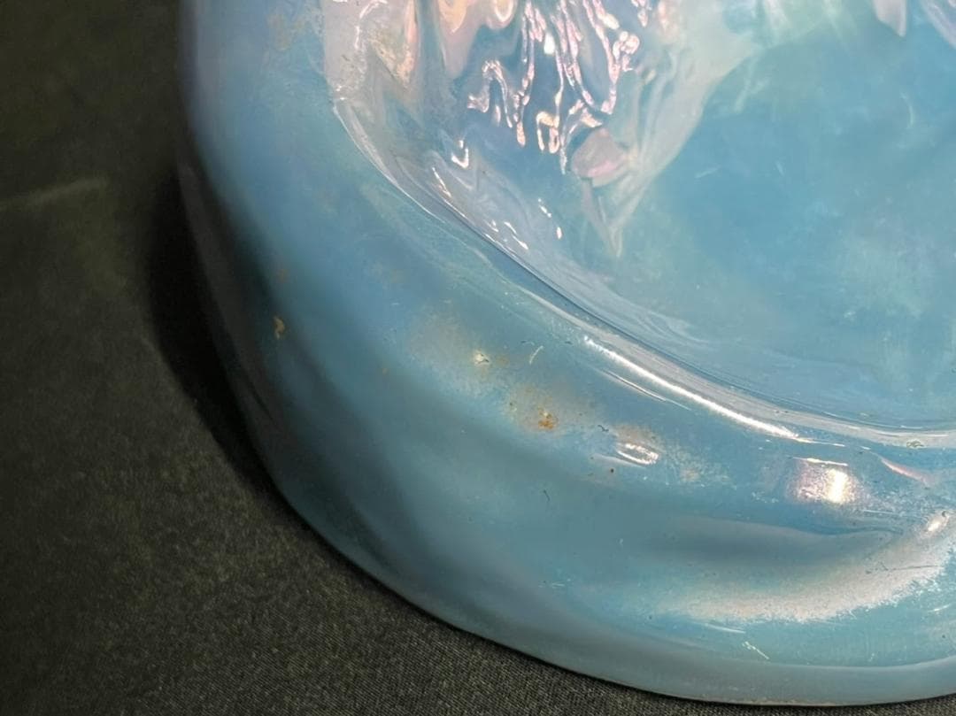 オールドノリタケ デコレディ ラスター彩 小物入れ 灰皿 アールデコ 婦人