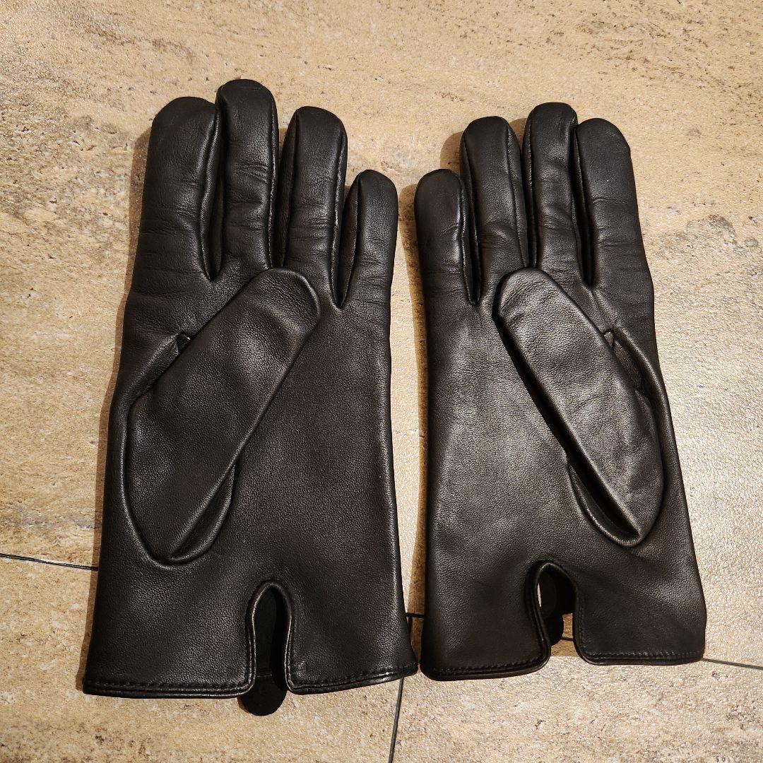 DENTS ヘアシープグローブ（裏地なし） 5-1007 【MENS】美品