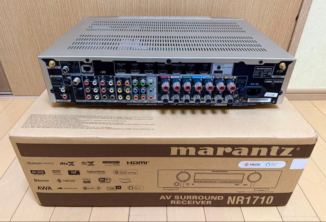 Marantz NR1710 AVサラウンドレシーバー ゴールド