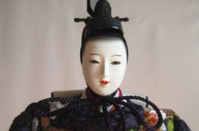 Ｔokara 吉徳大光　麗しいお顔の衣装着　びな　高級木胴