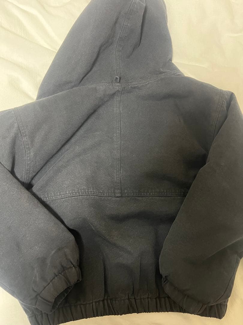 Stussy ブラック ワークジャケット