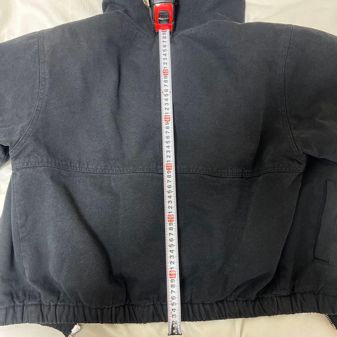 Stussy ブラック ワークジャケット