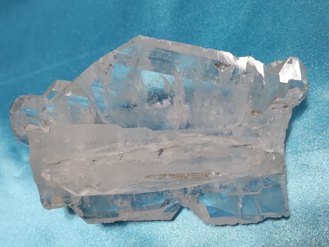 パワーストーン　天然石　ファーデン水晶　原石　203g　No.210