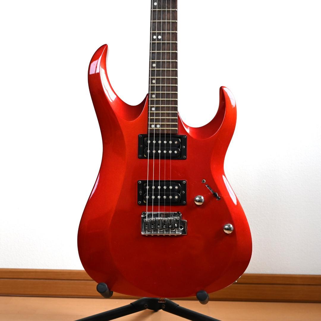 Cort コルト X-2 エレキギター メタル向け レッド 弦付き G004