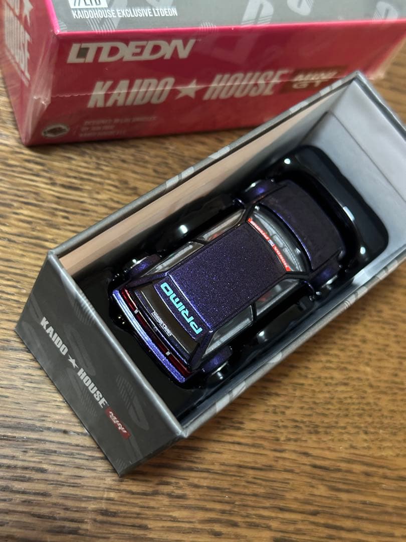 LTDEDN KAIDO HOUSE アメリカ限定パープルミニカー 1/64