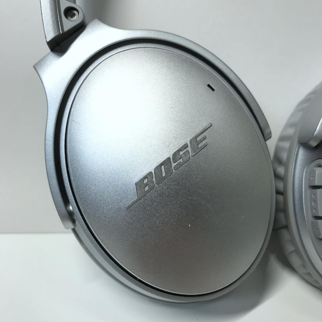 【パッド交換済】Bose QuietComfort 35 II シルバー 希少色