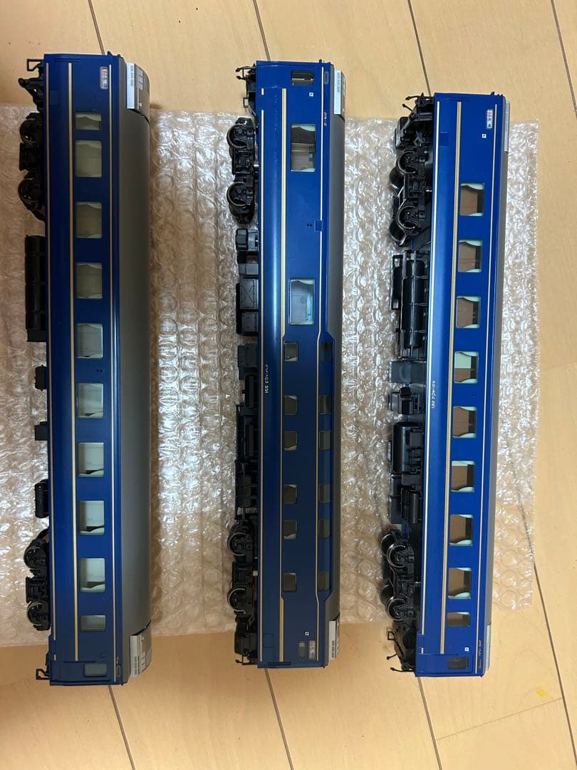 TOMIX HO-9011 JR24系25形（北斗星JR東日本）増結　室内灯つき