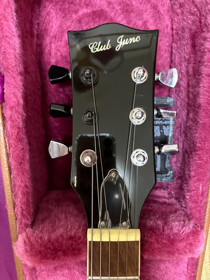 <未使用品>Club Juno レスポール パープルバースト