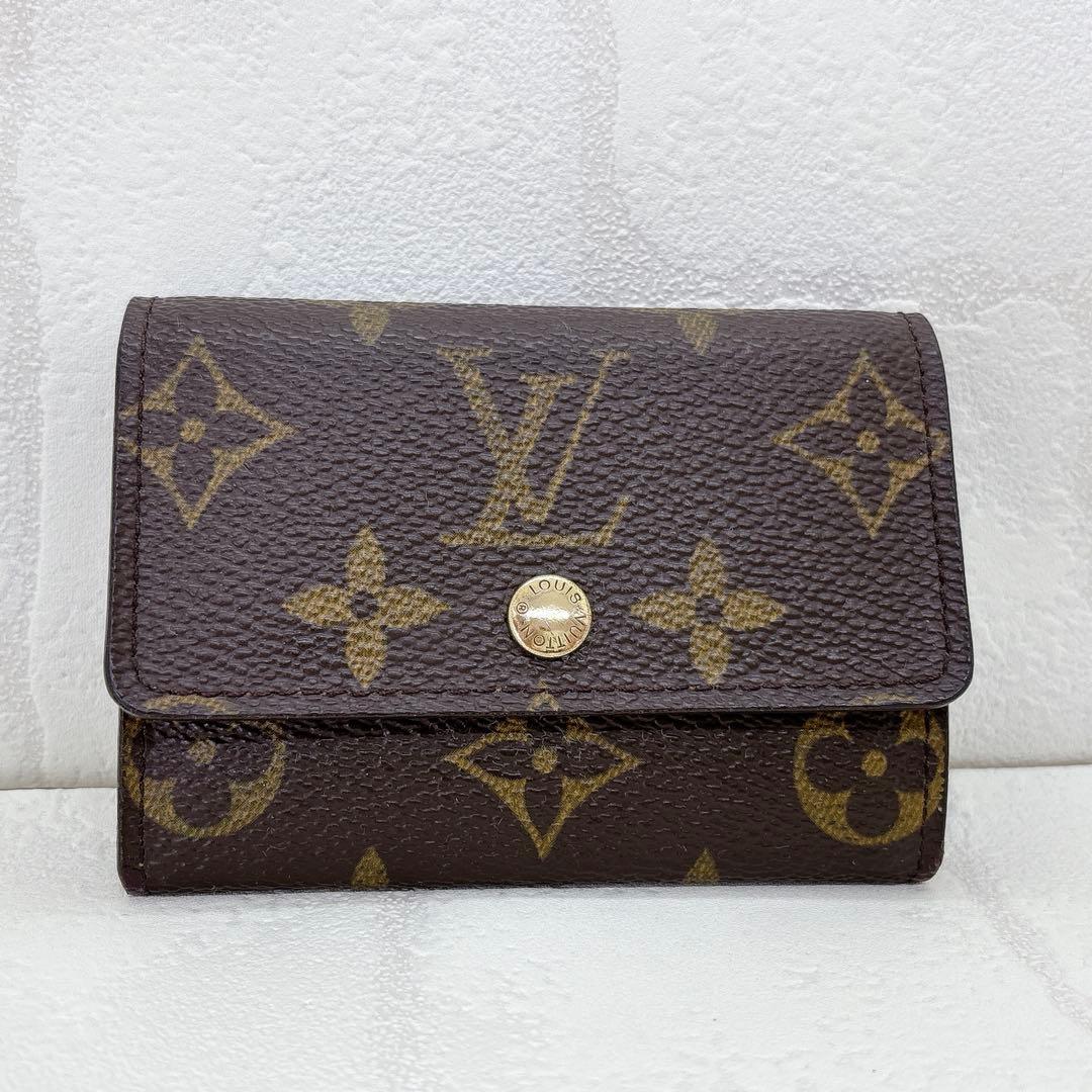 美品✨VUITTON ルイヴィトン モノグラム ポルトモネプラ ケース