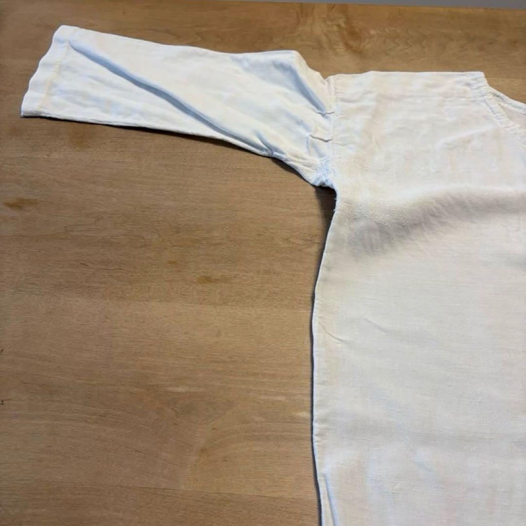 フランス　アンティーク　ヴィンテージ　ワンピース　リネン