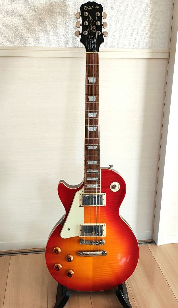 エピフォン　レスポールスタンダードプロ　レフティ