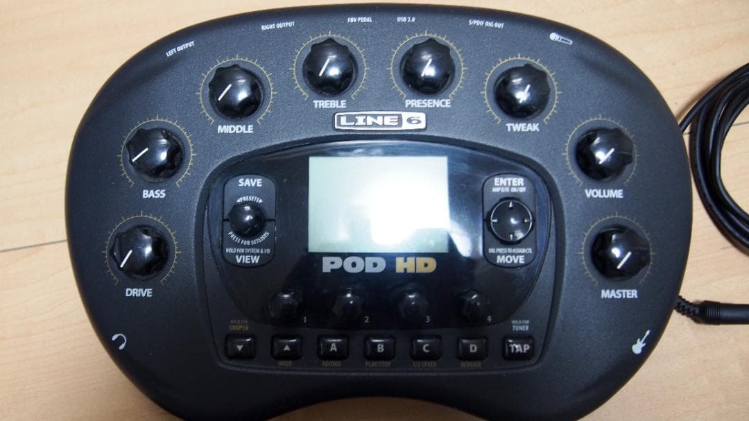 LINE 6 ライン6 POD HD アンプシュミレーター ペダルボード付き