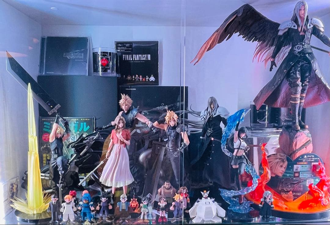 FF7 ファイナルファンタジー7 スクエア　くじ フィギュア　上位賞　美品