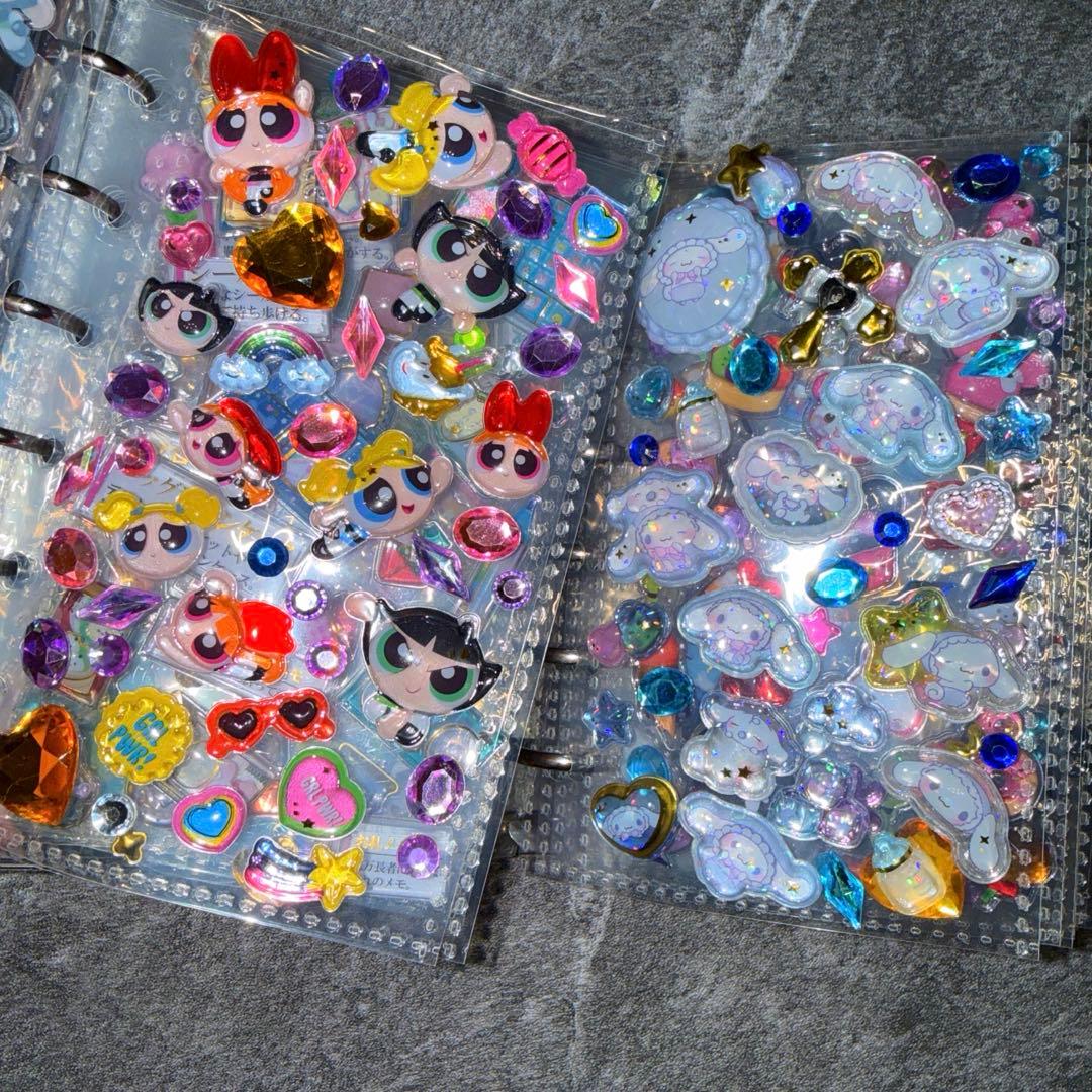 正規品のみ！ボンボンドロップ ディズニーパワパフプチドロ等シール帳完成品