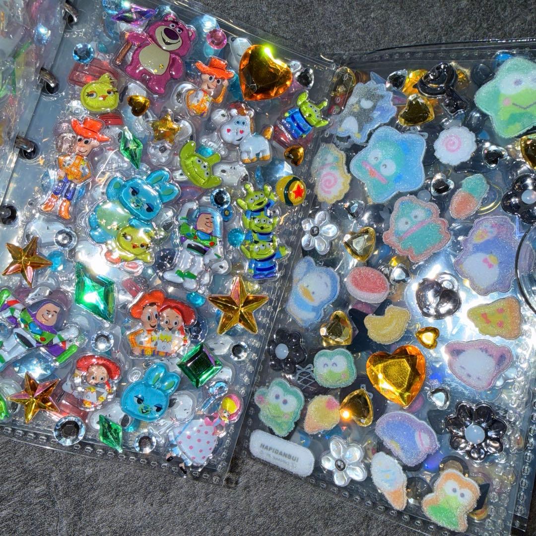 正規品のみ！ボンボンドロップ ディズニーパワパフプチドロ等シール帳完成品