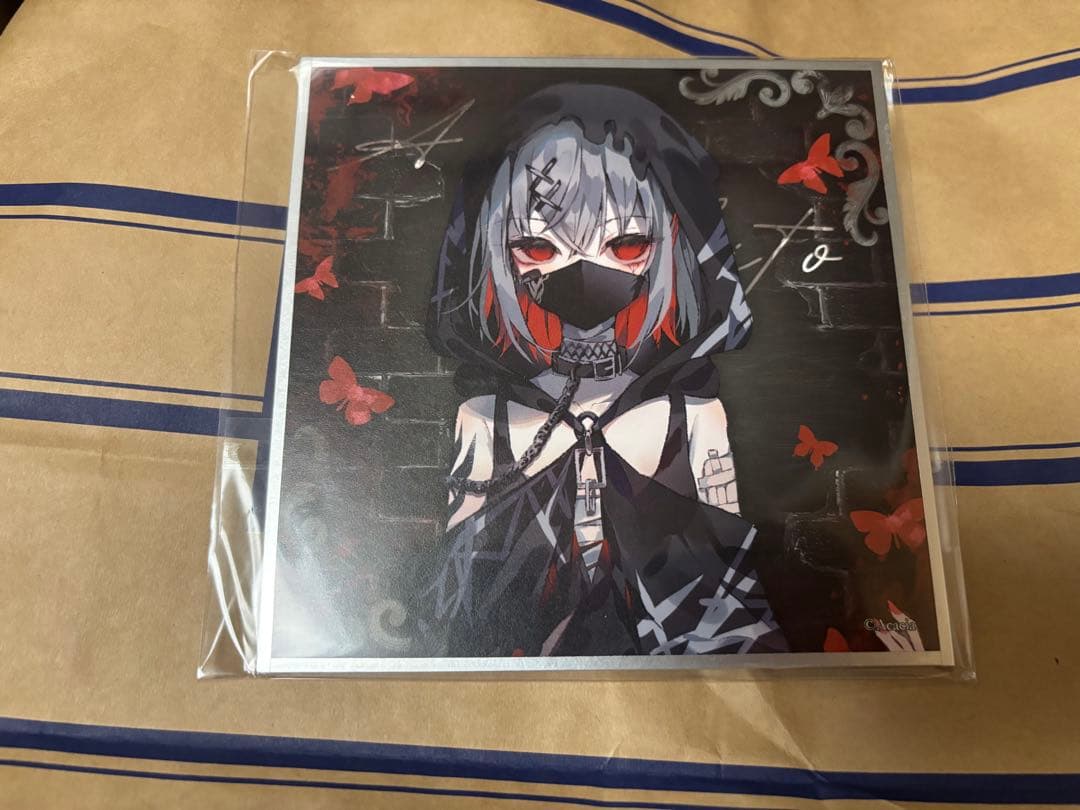 魔法少女ノ魔女裁判　まのさば　中国CF 紫藤アリサ　色紙