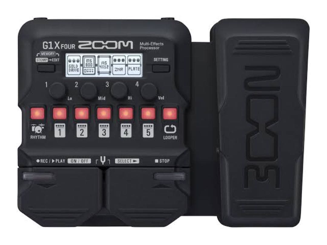【美品】ZOOM G1X FOUR ギターエフェクター