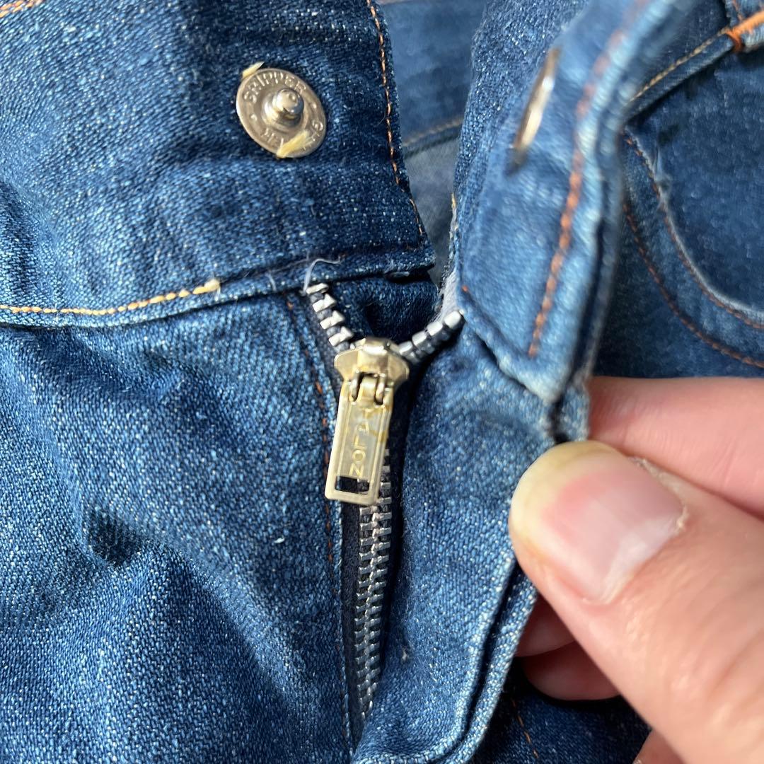 40s〜 kids TEXAN ビンテージ デニムパンツ UFOリベット 縦落ち