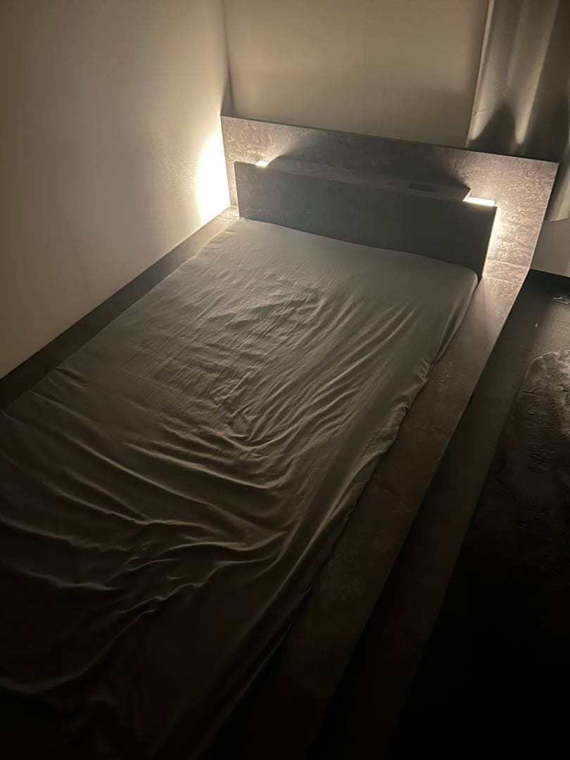 RASIK LED照明付きステージベッド『RELAIR リレア』 ベッドフレーム