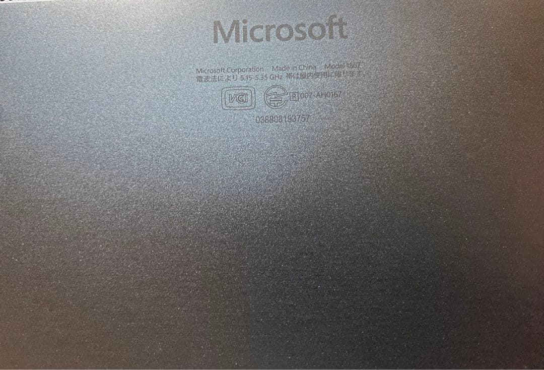 【訳アリ】13インチ Surface Laptop 3