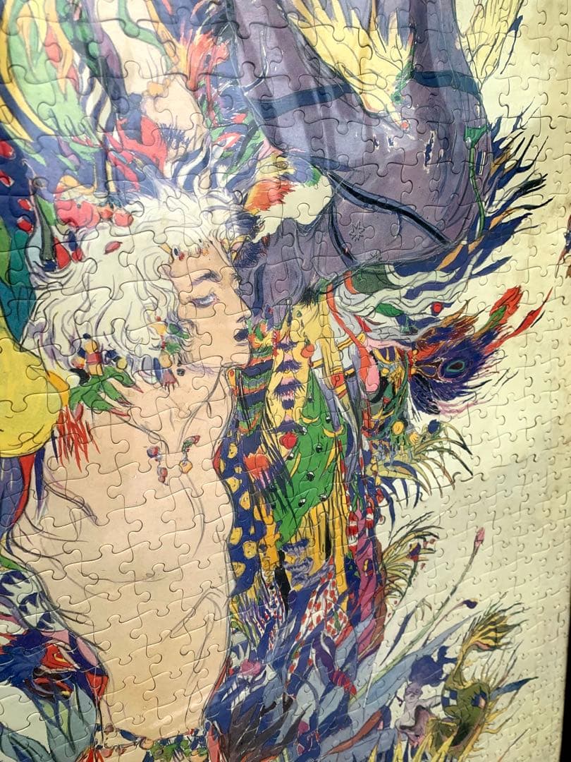 天野喜孝　レア　飛天聖画1000ピースパズル　完成品