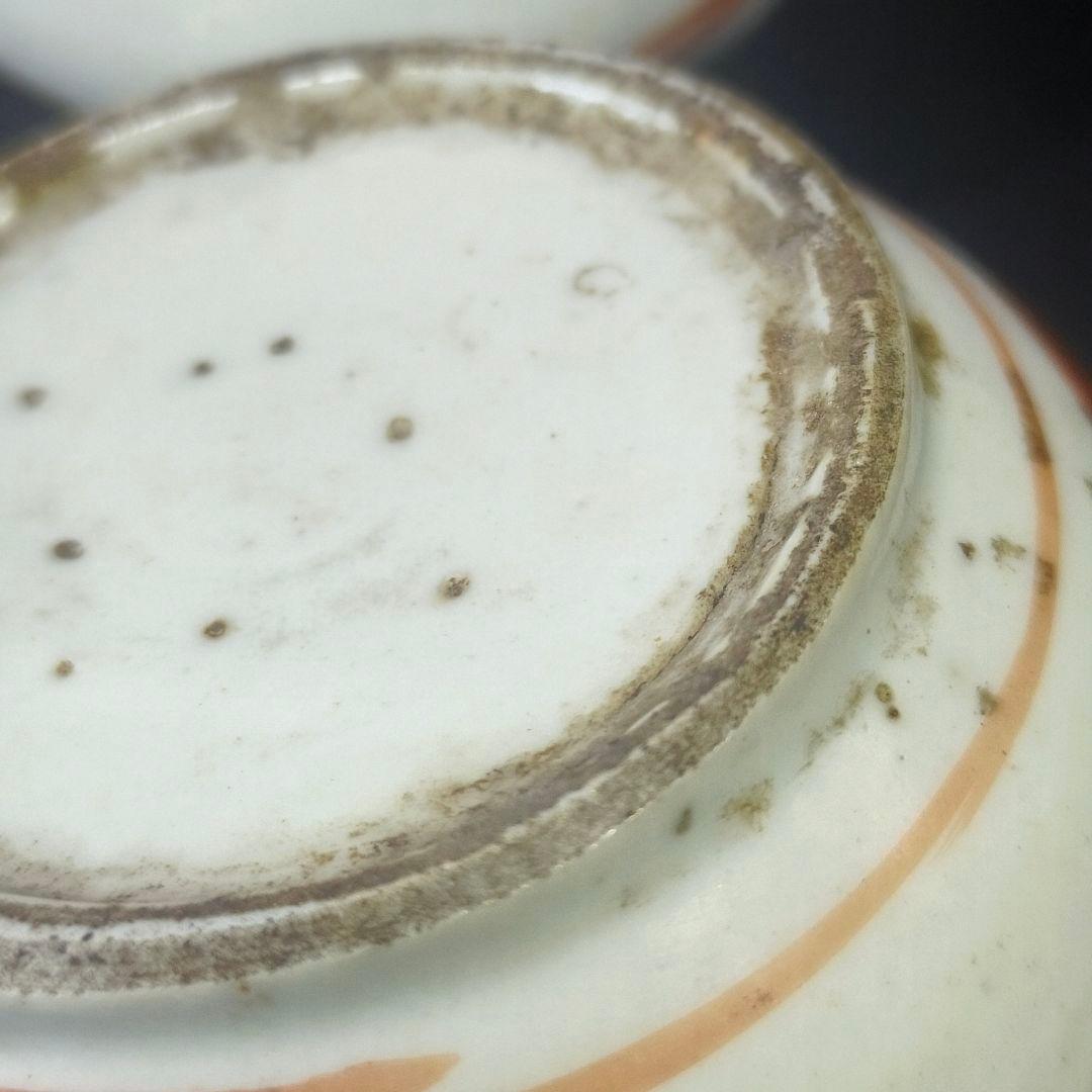 中国骨董 清時代粉彩小物入れ 朱肉合 同治年製古玩 手描き 古美術品 コレクター