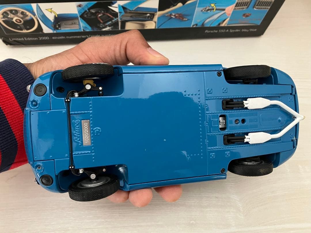 1/18 Schuco ポルシェ 550A スパイダー