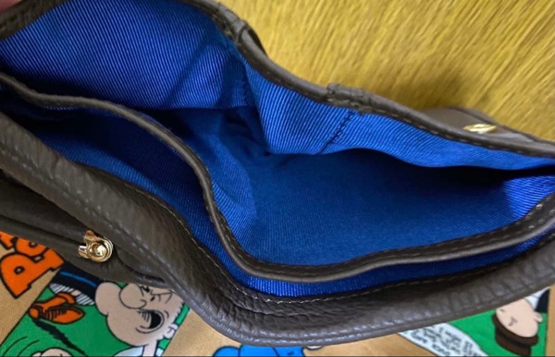 未使用　ear PAPILLONNER イアパピヨネ がま口折り財布