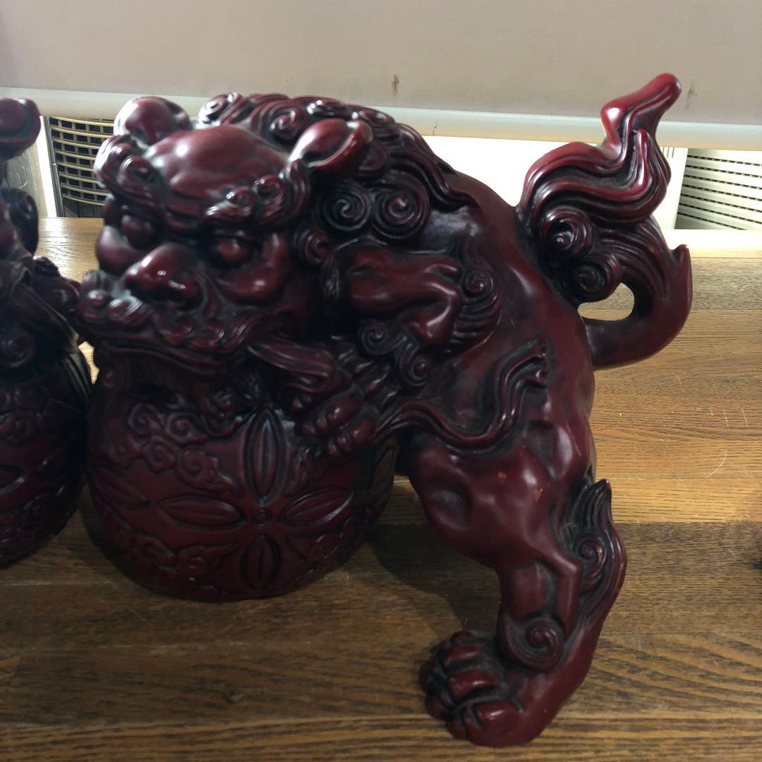 重量級　シーサー置物 沖縄 縁起物　獅子