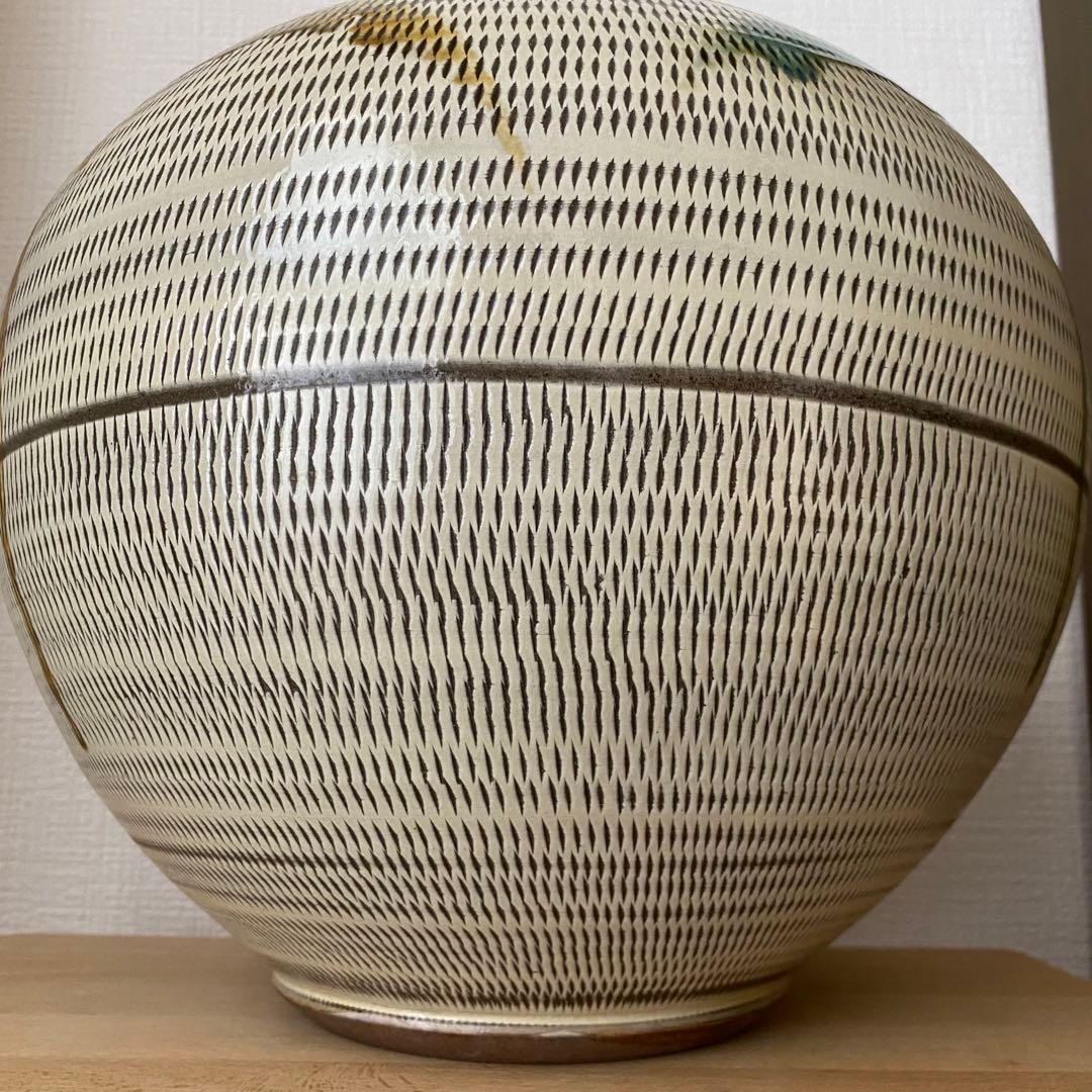 ⚫︎小石原焼　花瓶　工芸品　　　　　　　　リS